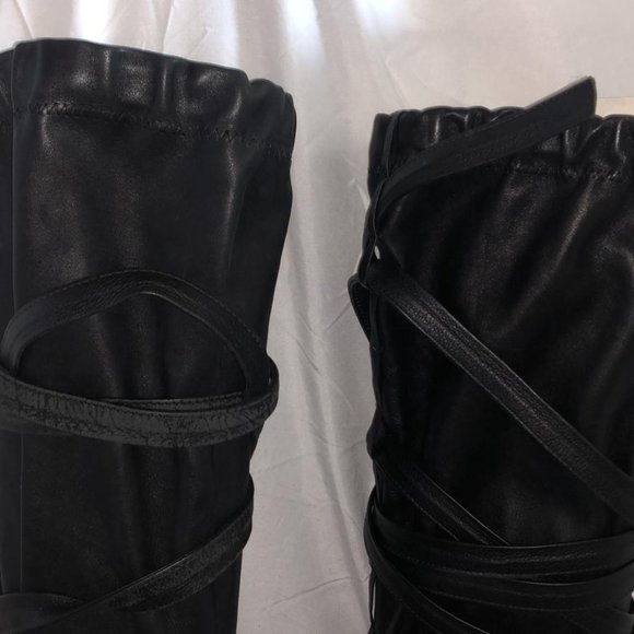 Actual RUNWAY Rare ❤️Nicholas Kirkwood X Rodarte Over Knee Thigh High Heel Boots - Picture 4 of 17